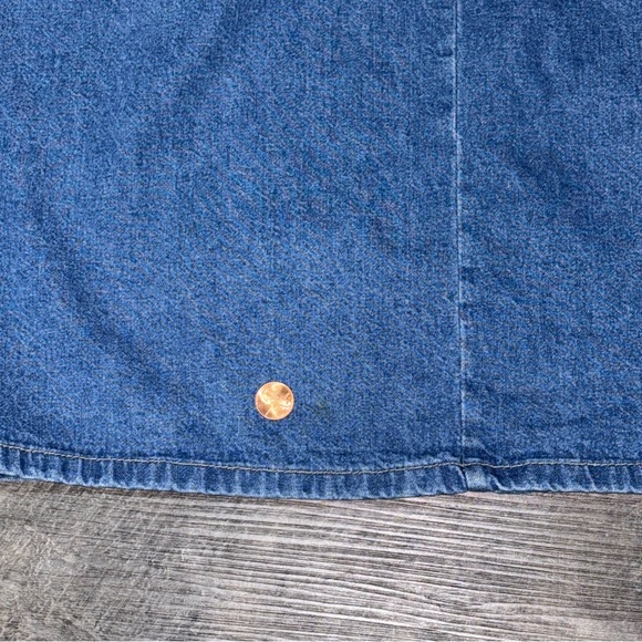 Cherokee Vintage Denim Midi-Skirt, pre-loved condition - Picture 14 of 15